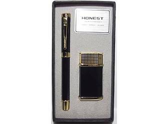 Подарунковий набір HONEST: ручка + запальничка