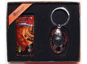 Подарунковий набір BROAD: запальничка + ліхтарик