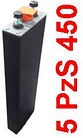 Аккумулятор тяговый 5PzS450 Jasz Plasztik