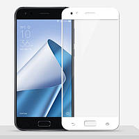 Захисне скло Full Cover для Asus Zenfone 4 - Білий