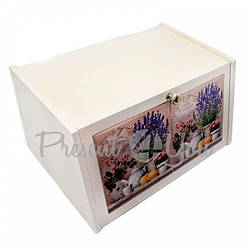 Хлібниця Кухонний прованс. Ожина, 36х21х19, 15х30 см