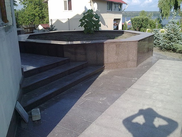 Гранітні щаблі суцільні, фото 1