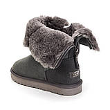 Натуральні жіночі уги UGG Australia Zip Back Grey (змійка ззаду) 36 розміри в наявності., фото 5