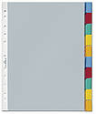 Файли-роздільники 1-12 А4 з кольоровими табуляторами DURABLE 6633 19, фото 3