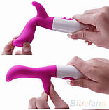 Вібратор із кліторальним відростком Point G 7 режимів, фото 5