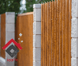 Штахетник металевий Світлий золотий дуб, фото 7