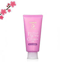 Shiseido Senka Perfect Whip Collagen In. Пінка для вмивання від Шисайдо з колагеном (для сухої шкіри)