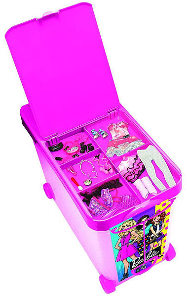 Tara Toys Barbie 20 Doll Store It All Portable Trunk 796169305