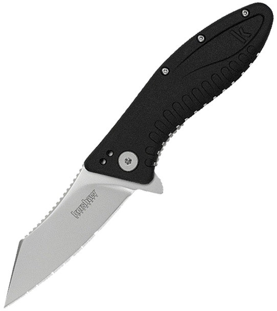 Ніж складний Kershaw Grinder (довжина: 197 мм, лезо: 83 мм), чорний