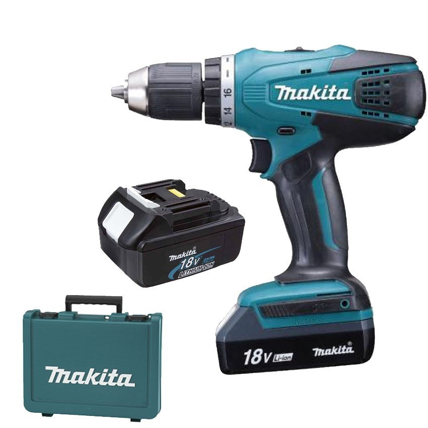 Акумуляторний дриль Makita DF457DWE (18V)