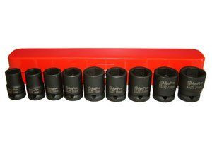 Набір ударних головок 1/2" (13-24 мм) 9 предметів AmPro A5615 (Тайвань)