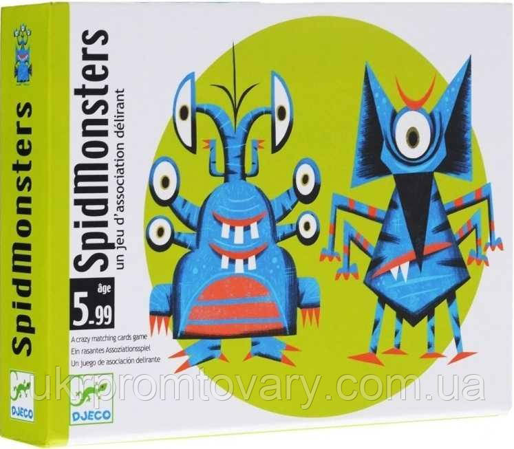 Карткова гра Швидкі монстри Spidmonster Djeco