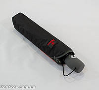 Жіноча чорна парасолька напівавтомат 10 спиць від фірми "Bellissimo"