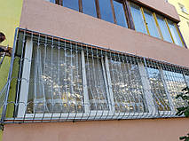 Решетки на окна выпуклые луковица 1