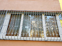 Решетки на окна выпуклые луковица 6