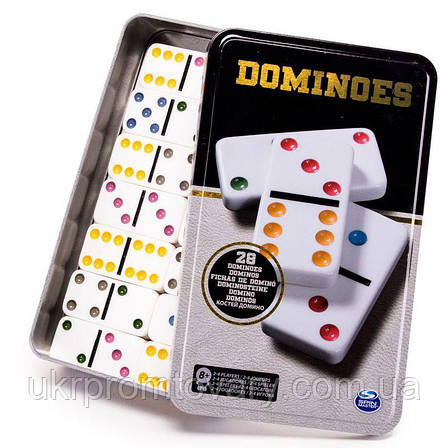 Настільна гра Доміно Залізна Коробка Spin Master різнобарвне SM98405/6033156, фото 2