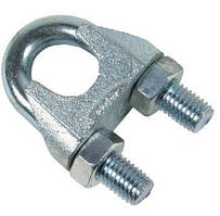 Затиск для троса дуговий 10х42 мм