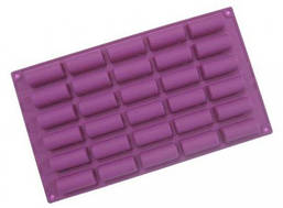 Силіконова форма Батончики, планшет на 30 осередків 30х17х2 см