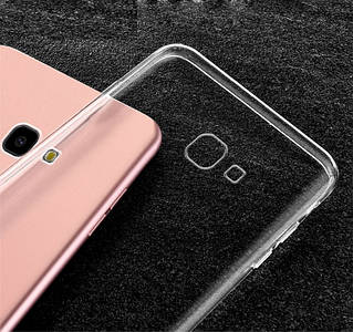 Ультратонкий чохол для Samsung Galaxy J4 Plus 2018 прозорий