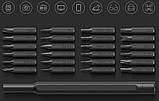 Набір інструментів Xiaomi Mijia Wiha Screwdriver Set + 24 насадки (Dark Grey), фото 4