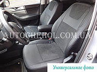 Авточехлы из алькантары и арпатеки на сиденья Kia Soul 2015, Leather StyLe, MW BROTHERS