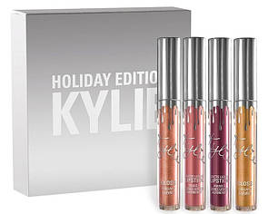 Набір помад Kylie Holiday Edition Lip Kit (4 штуки в наборі)