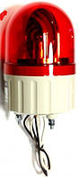 Проблесковый маячок красный с сиреной 24 VDC/АС ASGB02R
