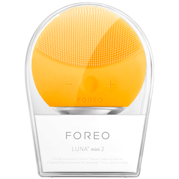 Вібруюча електрична щітка для очищення обличчя FOREO LUNA mini 2 жовта
