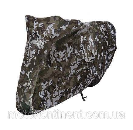 CV211 Моточохол камуфляжний Oxford Aquatex Camo Розмір S: 203 x 83 x 119, фото 1