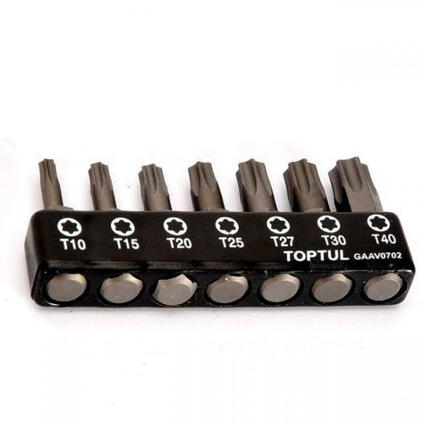Набір біт Toptul GAAV0702 1/4" 7 од.