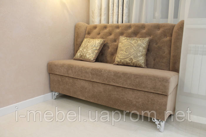 Мягкая лавочка для кухни (Бежевая), цена 5900 грн — Prom.ua (ID#796540427)