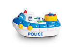 Дитячий ігровий набір для гри у ванній Поліцейська човен Перрі WOW Toys, фото 4