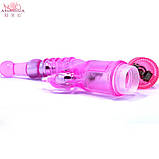 Подвійний вібратор Aphrodisia Night dolphin, фото 5