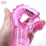 Подвійний вібратор Aphrodisia Night dolphin, фото 7