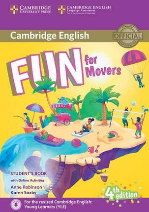 Fun for Movers 4th Edition student's Book with Online Activities and Audio, фото 1
