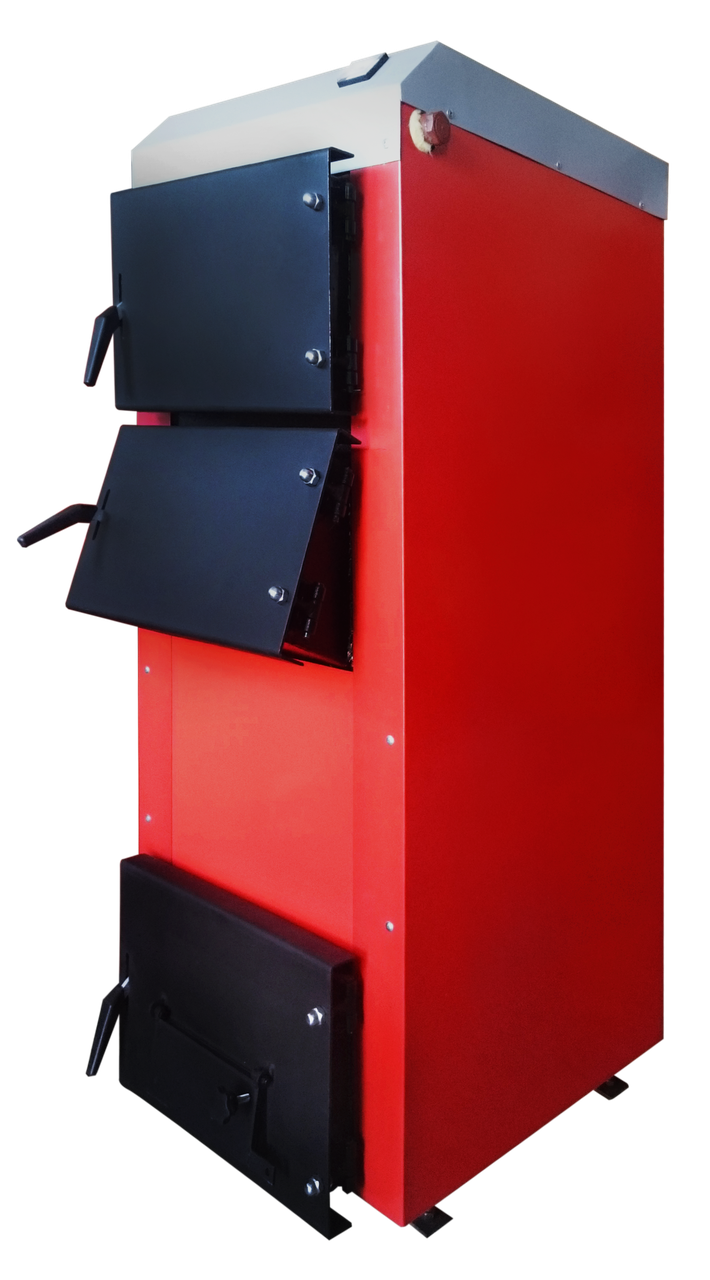 Котел твердопаливний тривалого горіння Корунд 15 кВт-сталь 5 мм, фото 1