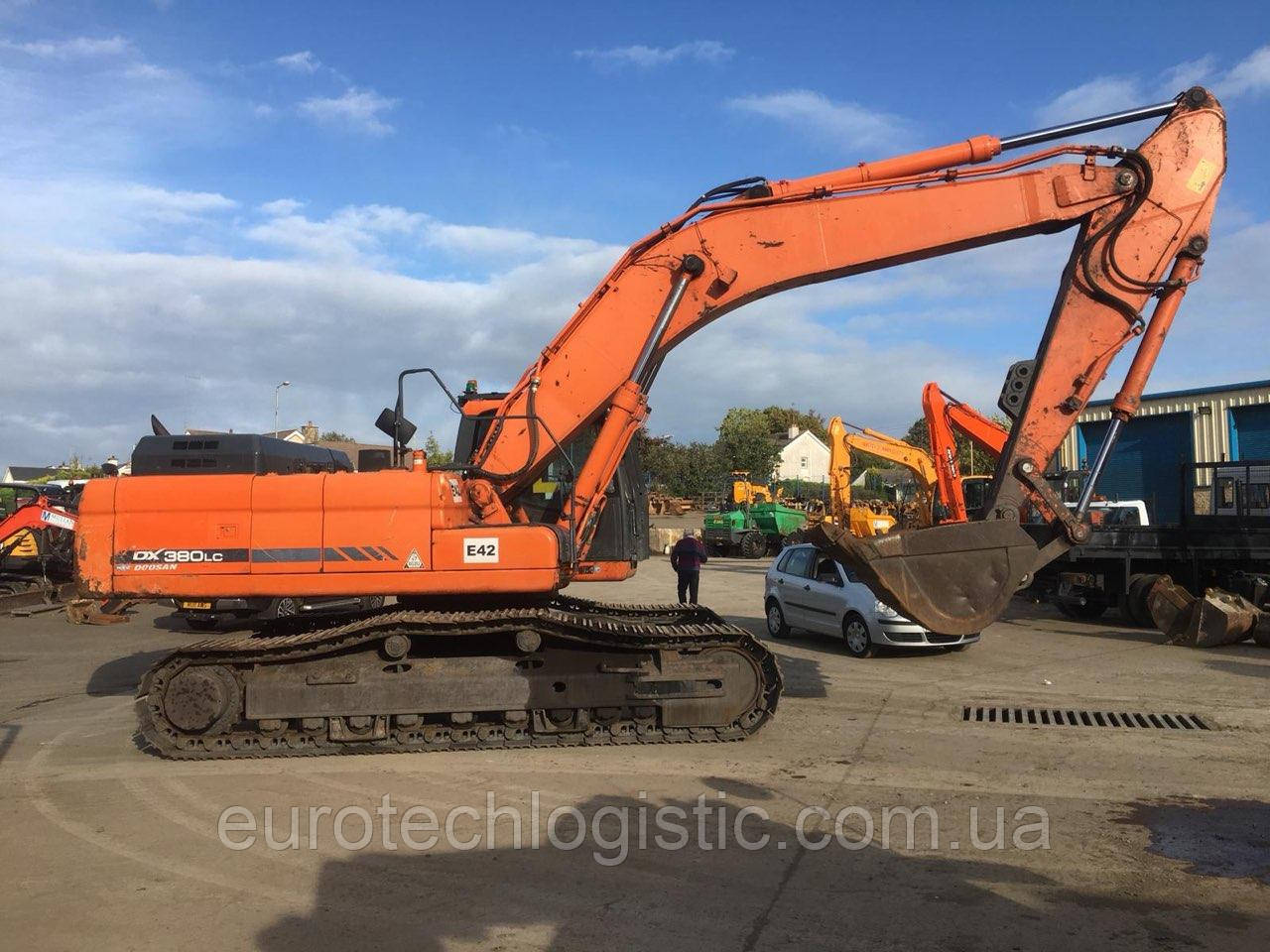 Гусечний екскаватор DOOSAN DX 380LC-3. 