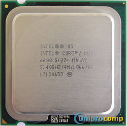 Core2Duo E6600 2.4 GHz/4M/1066Mhz