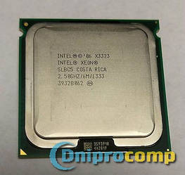 Intel XEON X3323 2.5 GHz/6M/1333MHz + адаптер 775