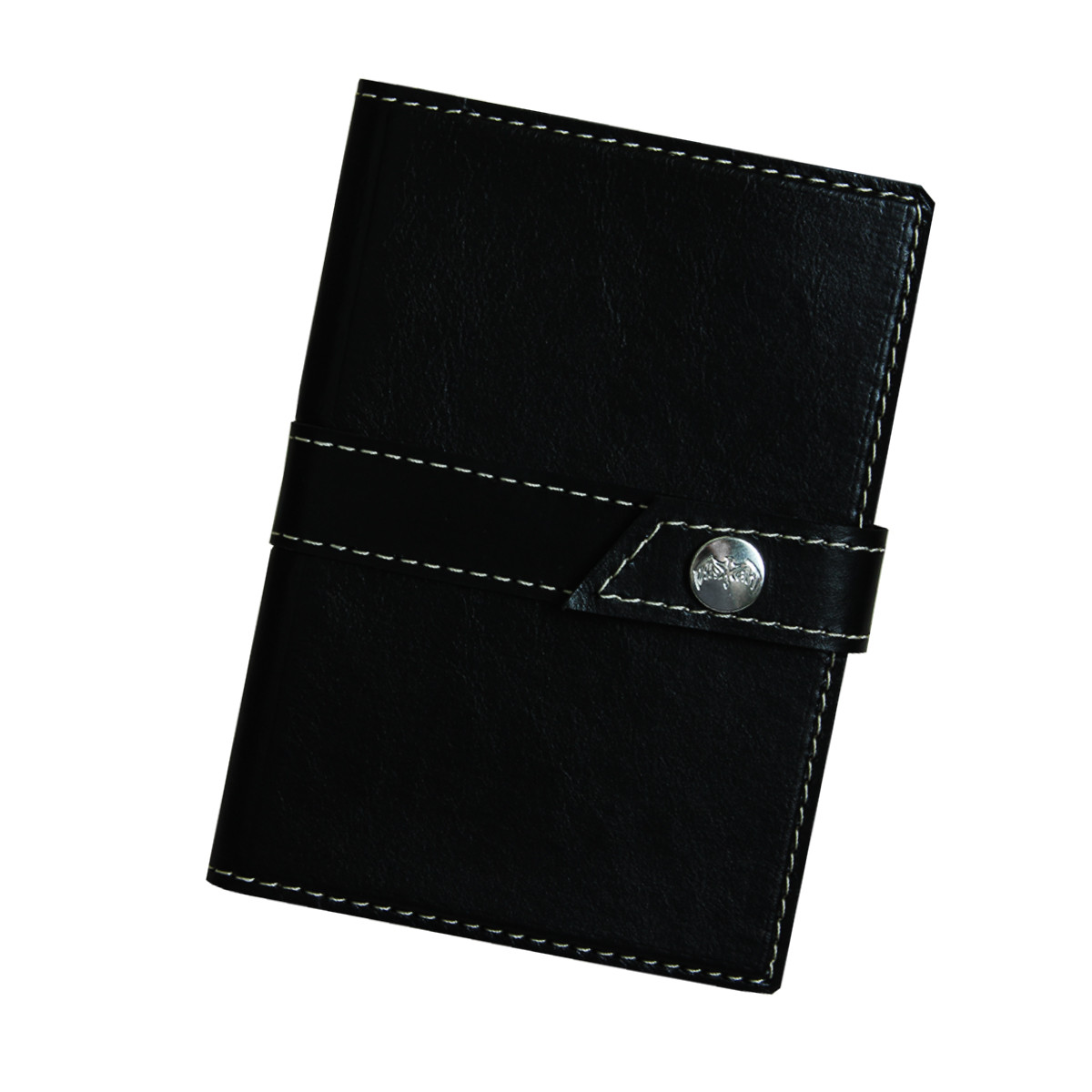 Обкладинка для паспорта та карток закривається на кнопку "Boos" з натуральної шкіри, фото 1