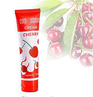 Мастило — лубрикант Cherry kiss на водній основі зі смаком вишні (100 мл)