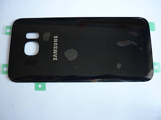 Задня кришка Samsung G935 Galaxy S7 Edge, чорна, оригінал (Китай)