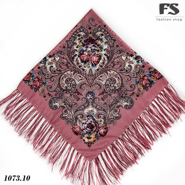 вовняну хустку на голову