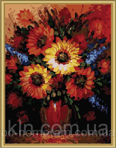 Картина за номерами Menglei MG185 Маргаритки 40 х 50 см, фото 1