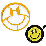 Силіконова форма для яєць Смайлик, фото 2