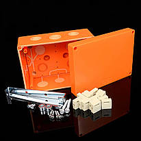 Коробка вогнестійка IP 66, керамічна клема 14х4мм; клас Е90; розміри 177х126х90 мм KSK 175_DPO