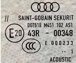 Оригінальне Лобове Скло Audi - Securit