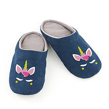 Хатні капці шльопапки Єдиноріг багіра