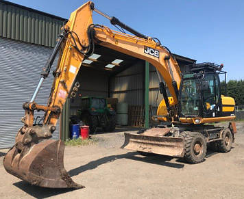 Колісний екскаватор JCB JS175w.