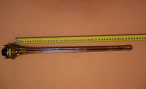 Мідний тен для чавунної батареї 2500 W з різьбленням 1 1/4" (Thermowatt,Італія) з італійським терморегулятором Zipexpert